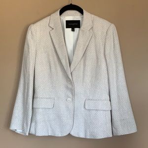 Banana Republic Ivory/White Blazer